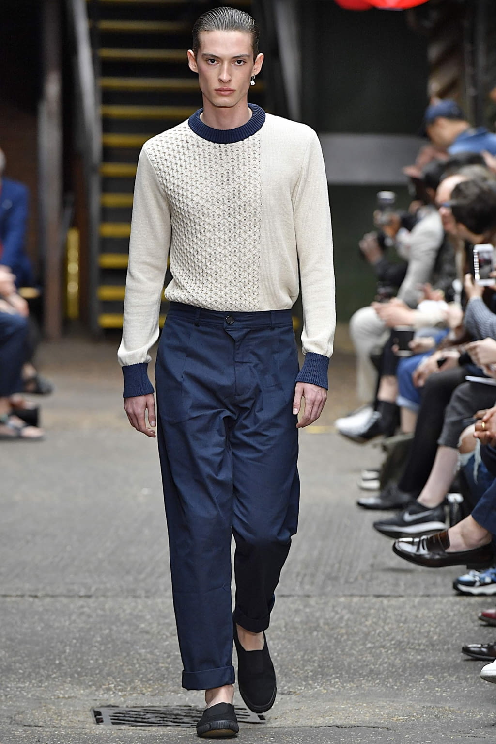 Fashion Week London Spring/Summer 2020 look 5 from the Oliver Spencer collection menswear