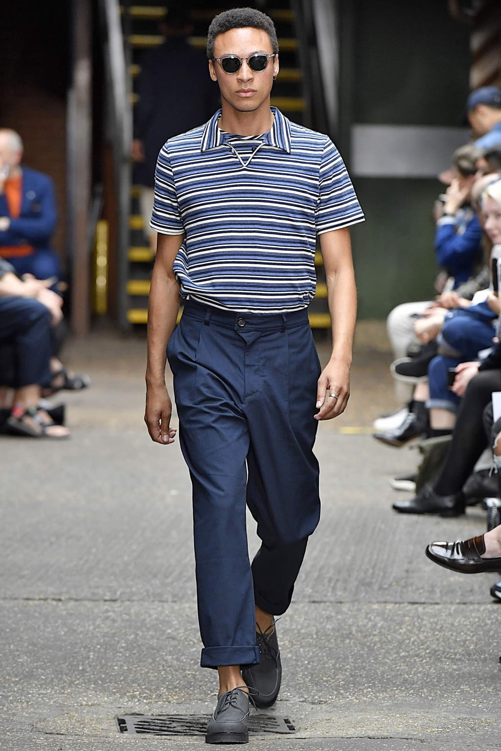 Fashion Week London Spring/Summer 2020 look 10 from the Oliver Spencer collection menswear