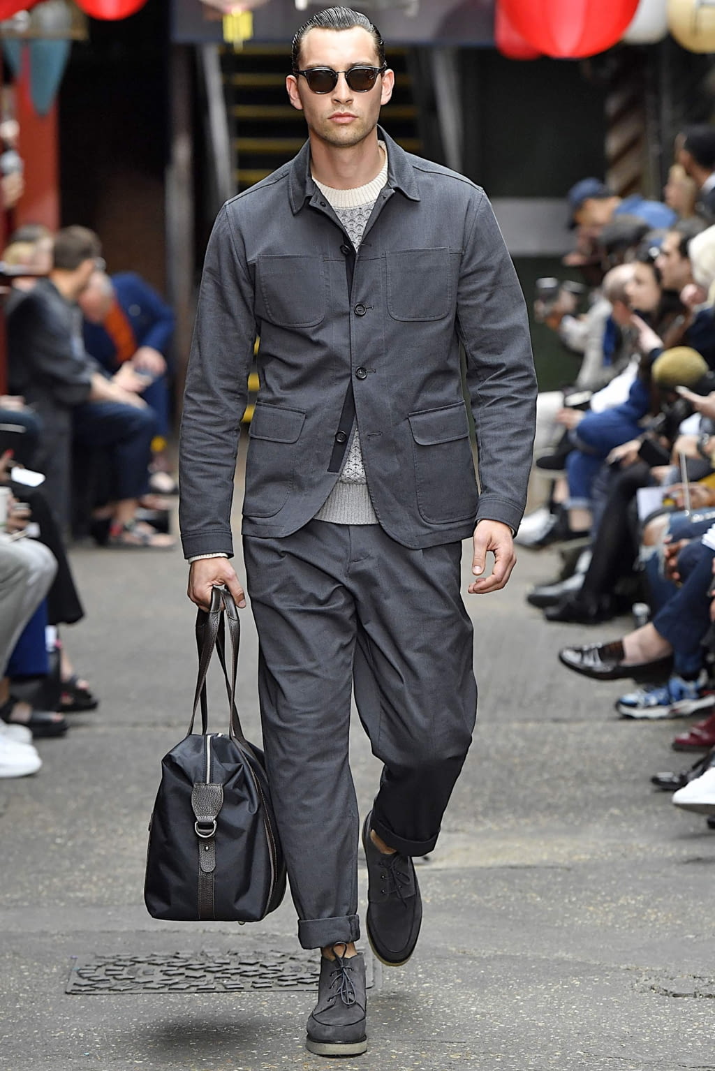 Fashion Week London Spring/Summer 2020 look 16 from the Oliver Spencer collection menswear