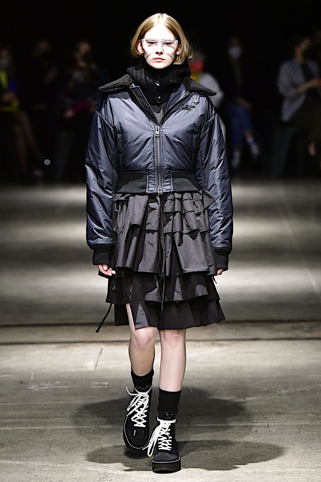 Fashion Week Milan Fall/Winter 2022 look 10 from the Onitsuka Tiger collection 女装