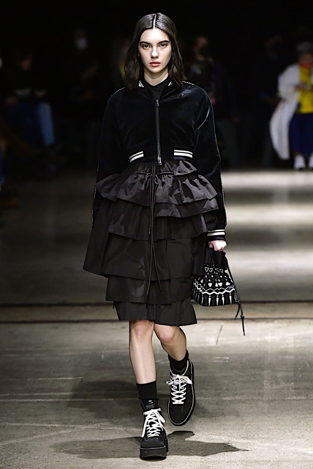 Fashion Week Milan Fall/Winter 2022 look 27 from the Onitsuka Tiger collection womenswear
