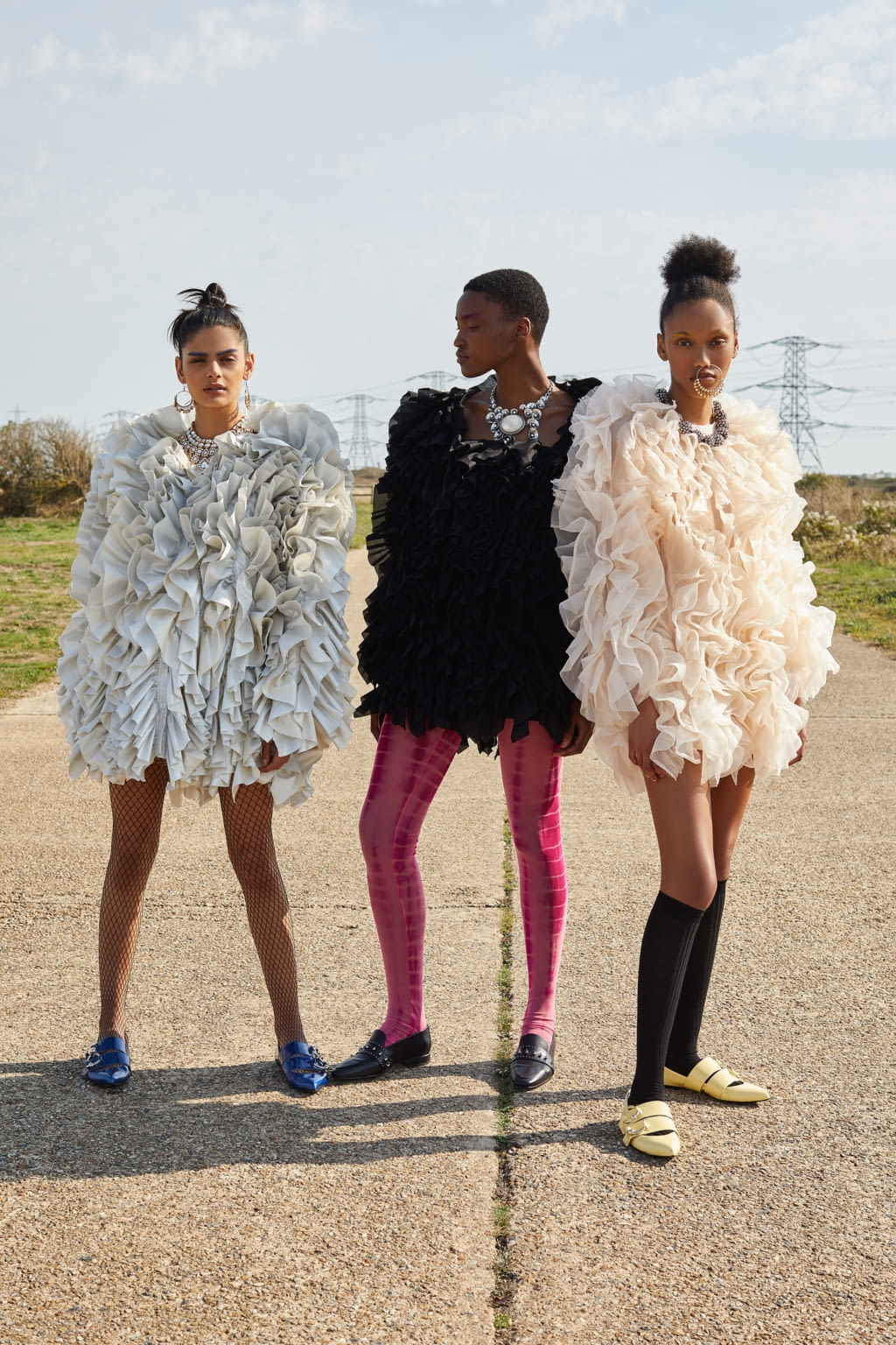 Fashion Week London Spring/Summer 2021 look 3 de la collection Osman womenswear