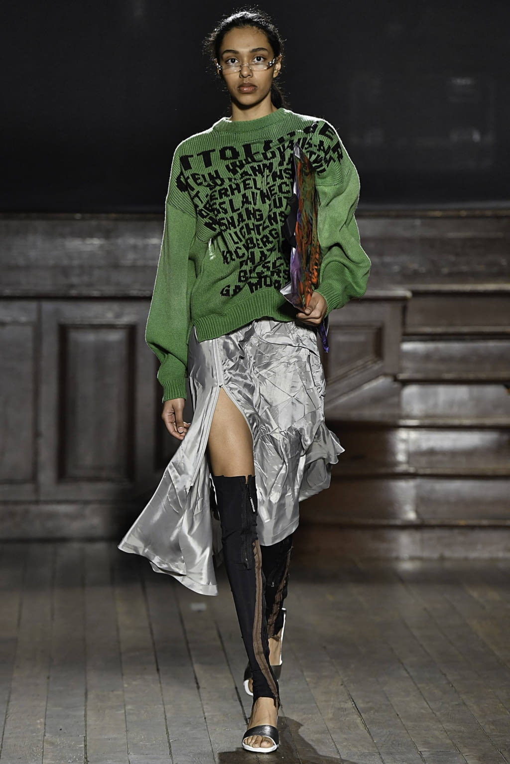 Fashion Week Paris Fall/Winter 2019 look 26 from the Ottolinger collection womenswear