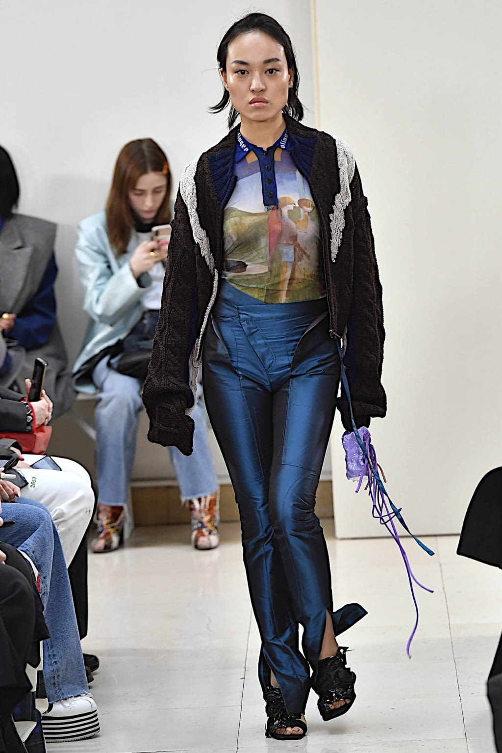 Fashion Week Paris Fall/Winter 2020 look 12 from the Ottolinger collection womenswear