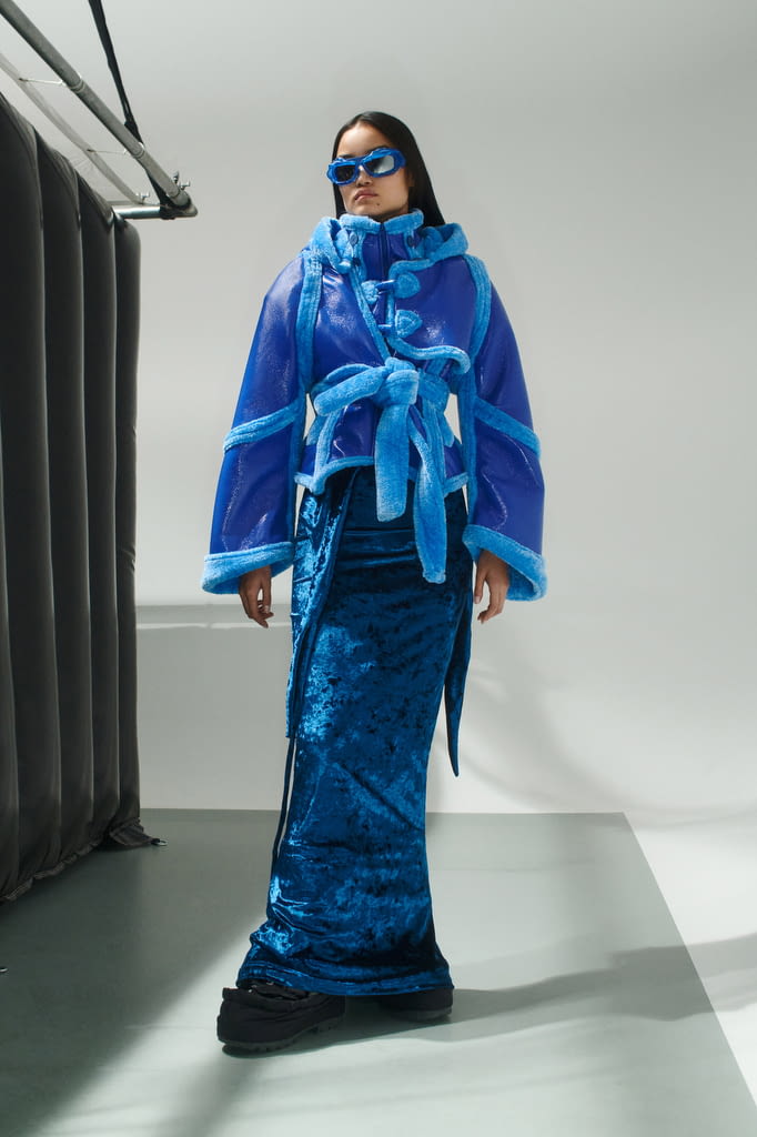 Fashion Week Paris Fall/Winter 2022 look 11 from the Ottolinger collection womenswear