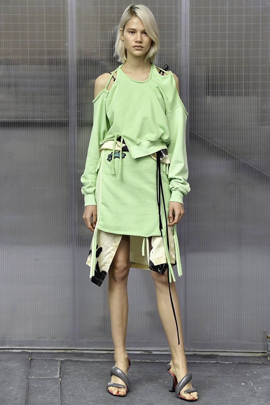 Fashion Week Paris Spring/Summer 2019 look 7 from the Ottolinger collection womenswear