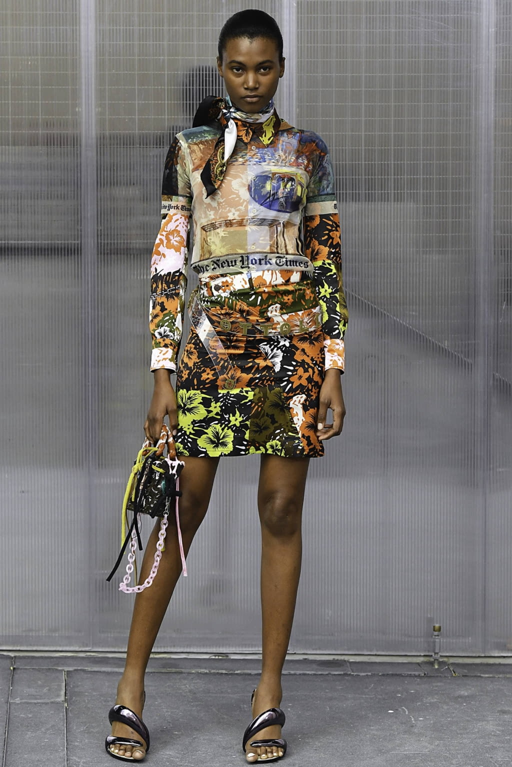 Fashion Week Paris Spring/Summer 2019 look 22 from the Ottolinger collection womenswear