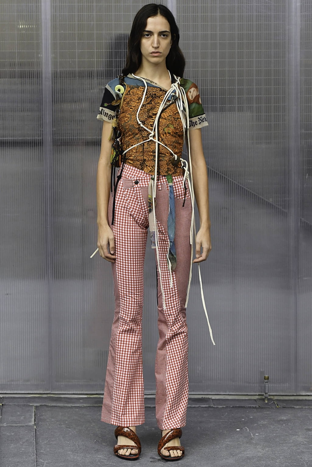Fashion Week Paris Spring/Summer 2019 look 26 from the Ottolinger collection 女装