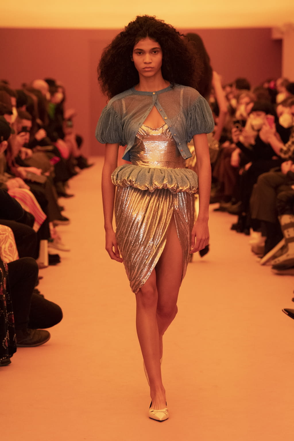 Fashion Week Paris Fall/Winter 2022 look 29 de la collection Rabanne womenswear