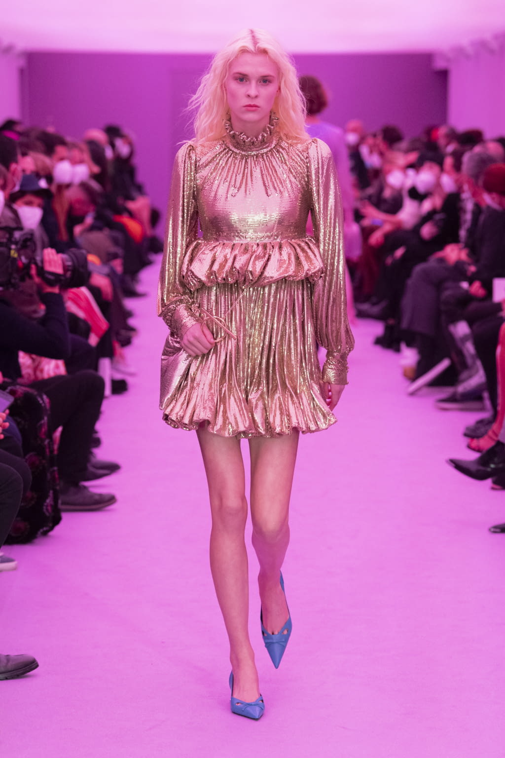 Fashion Week Paris Fall/Winter 2022 look 31 de la collection Rabanne womenswear