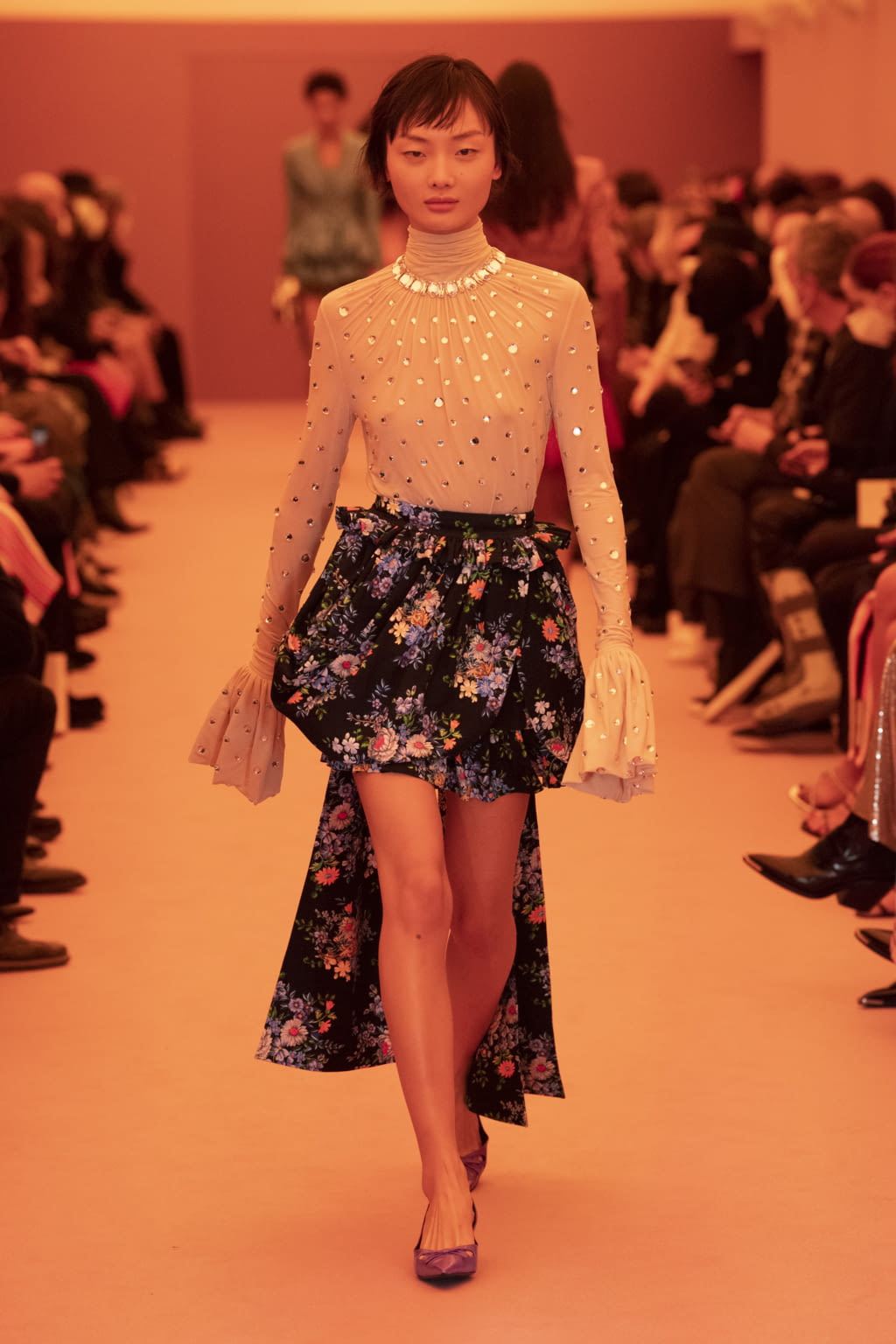 Fashion Week Paris Fall/Winter 2022 look 8 de la collection Rabanne womenswear