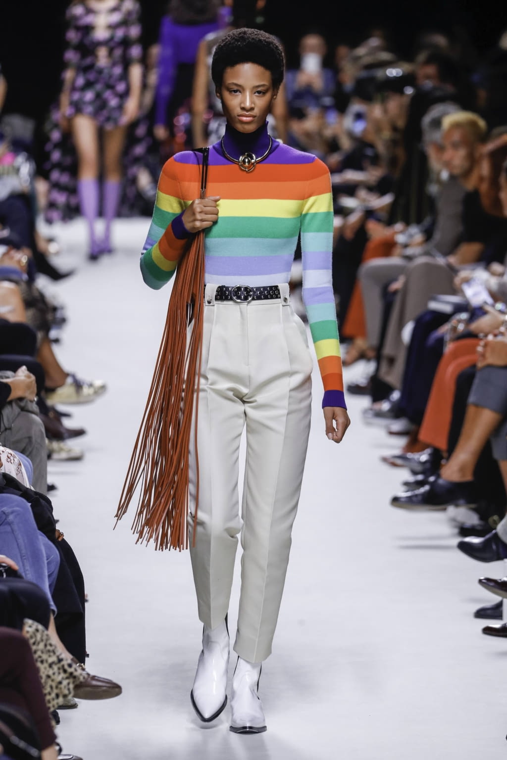 Fashion Week Paris Spring/Summer 2020 look 14 from the Rabanne collection 女装