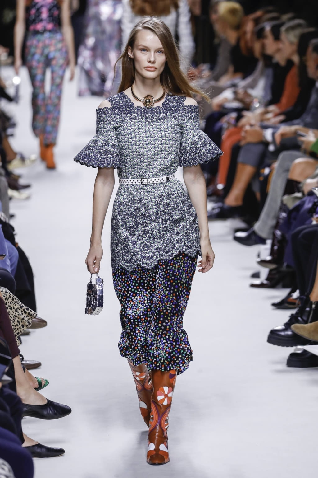Fashion Week Paris Spring/Summer 2020 look 21 from the Rabanne collection womenswear
