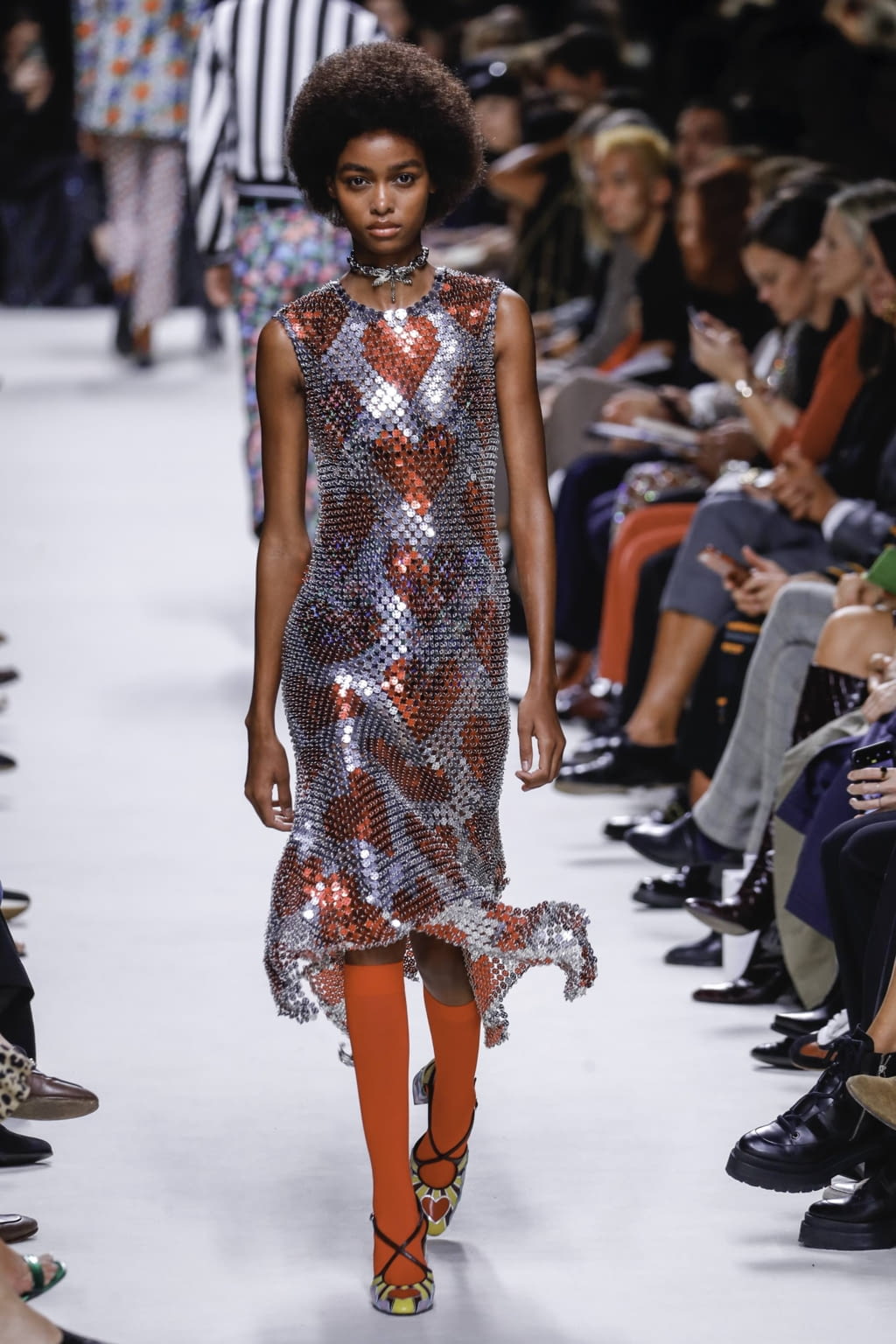 Fashion Week Paris Spring/Summer 2020 look 46 from the Rabanne collection womenswear