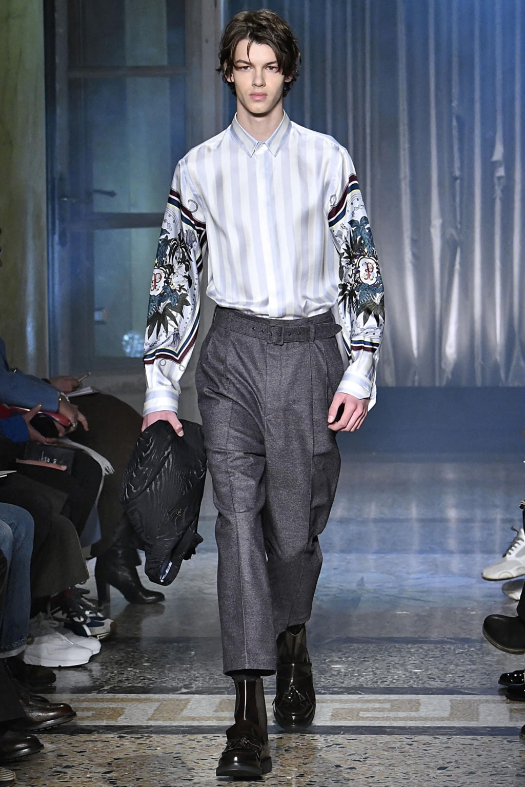 Fashion Week Milan Fall/Winter 2019 look 4 from the Pal Zileri collection menswear