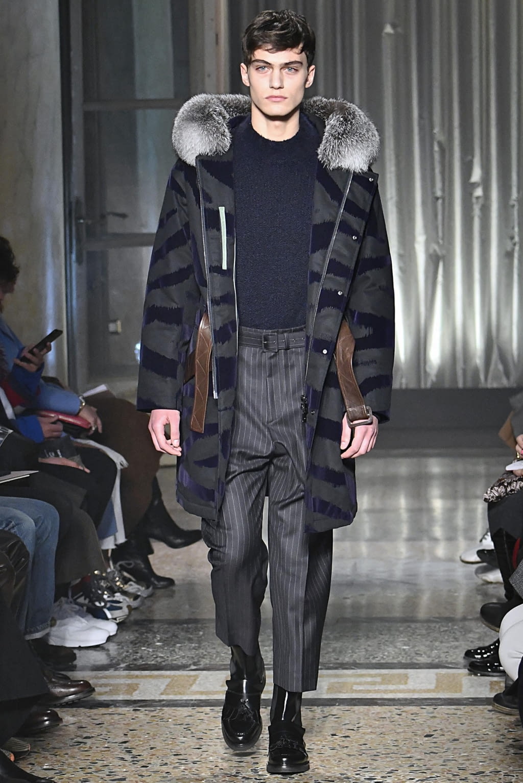 Fashion Week Milan Fall/Winter 2019 look 18 from the Pal Zileri collection menswear