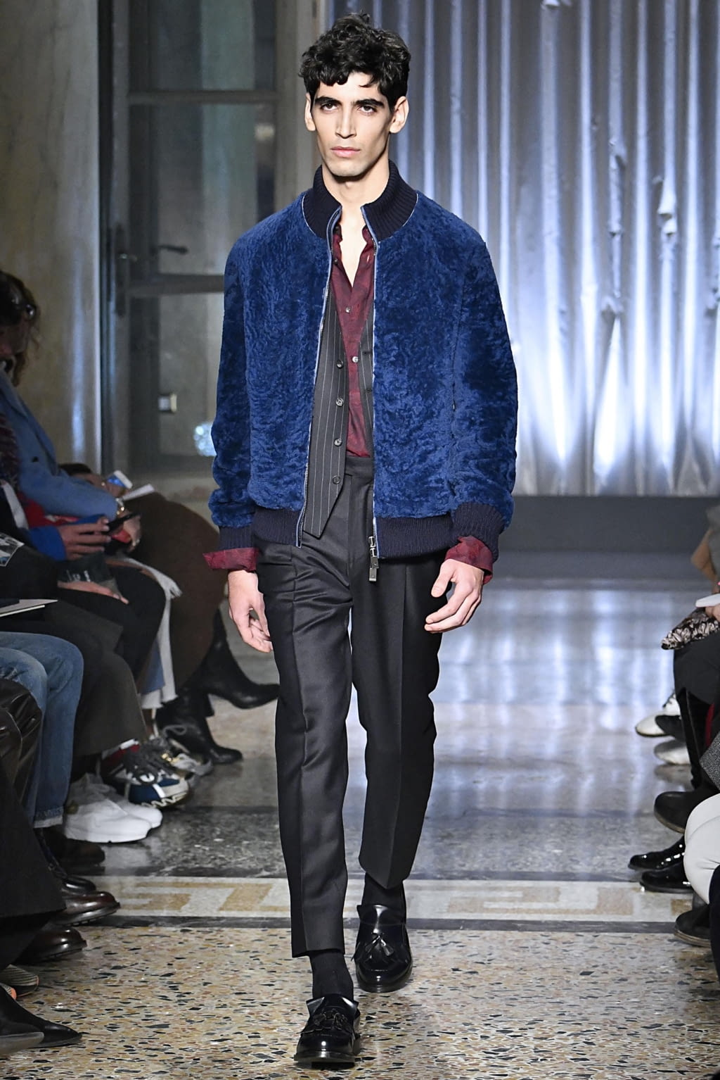 Fashion Week Milan Fall/Winter 2019 look 22 from the Pal Zileri collection menswear