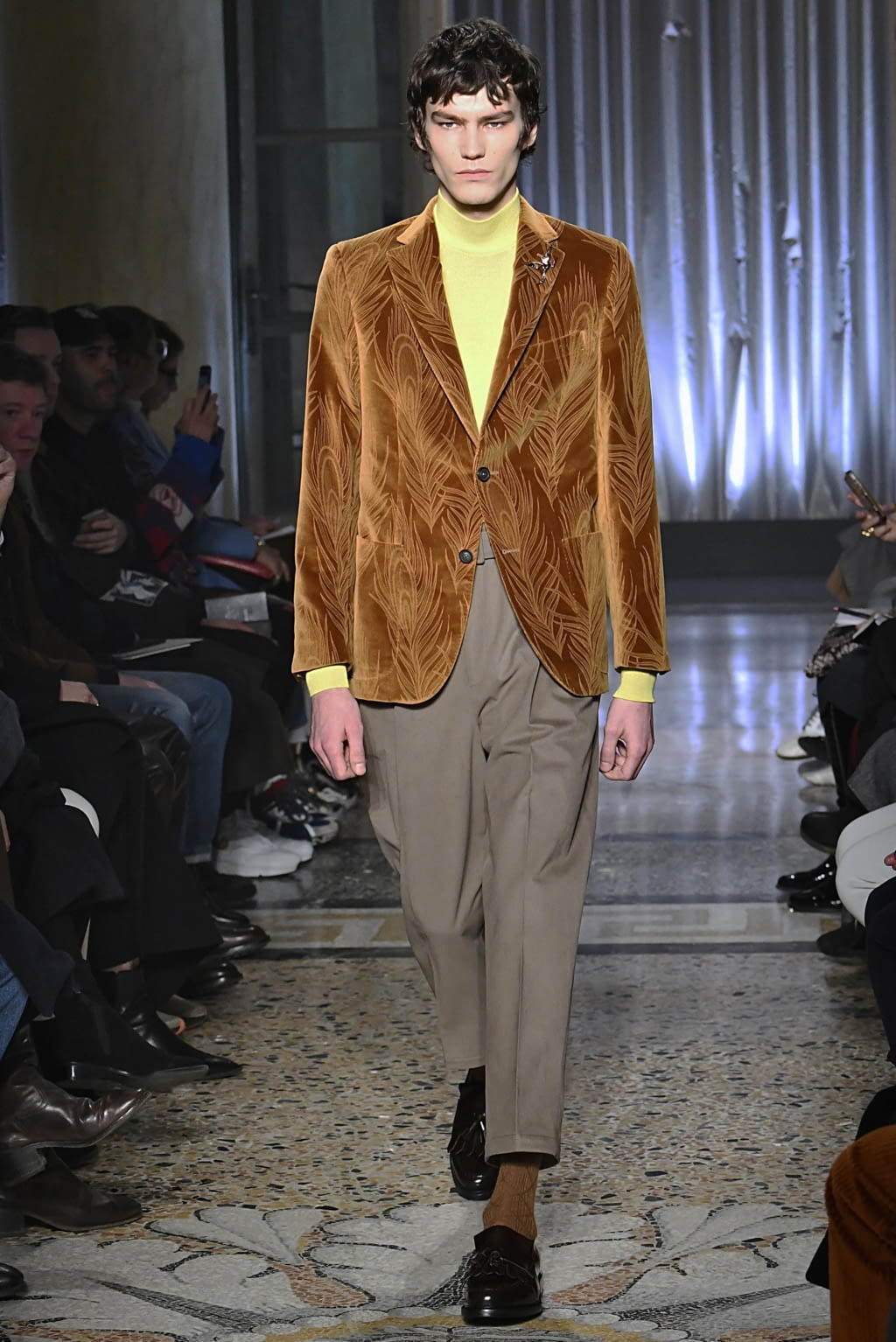 Fashion Week Milan Fall/Winter 2019 look 27 from the Pal Zileri collection menswear