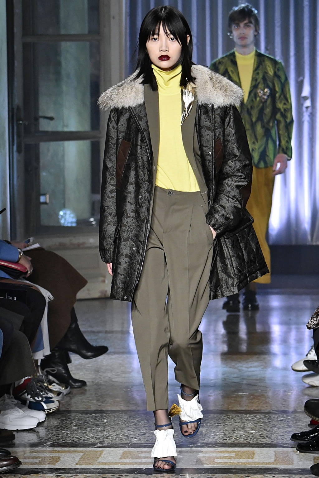 Fashion Week Milan Fall/Winter 2019 look 30 from the Pal Zileri collection menswear