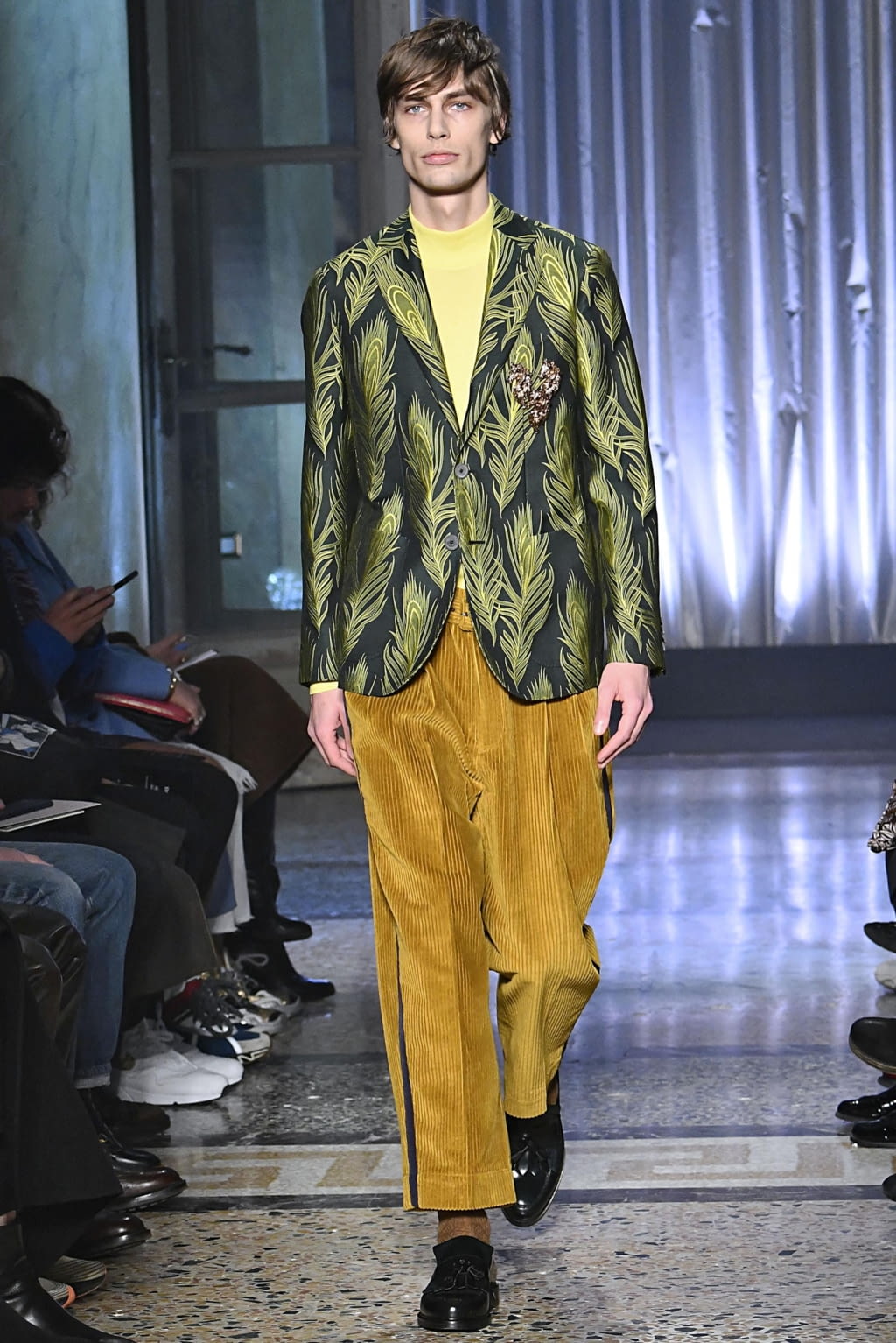 Fashion Week Milan Fall/Winter 2019 look 34 from the Pal Zileri collection menswear