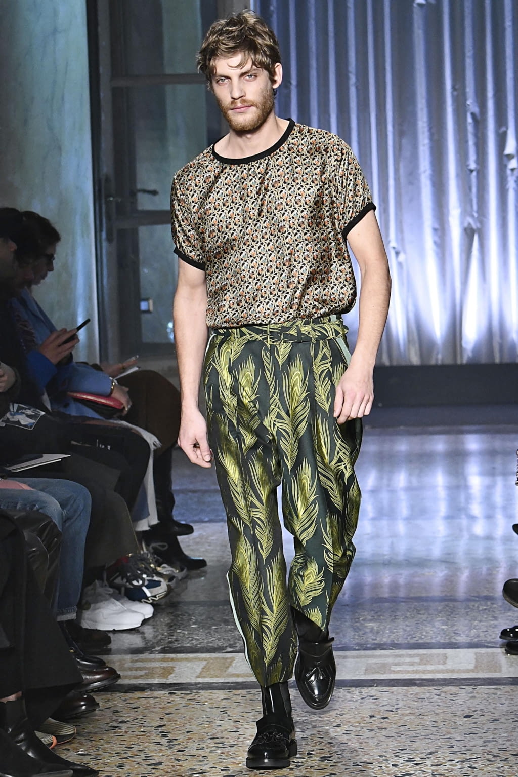 Fashion Week Milan Fall/Winter 2019 look 36 from the Pal Zileri collection 男装