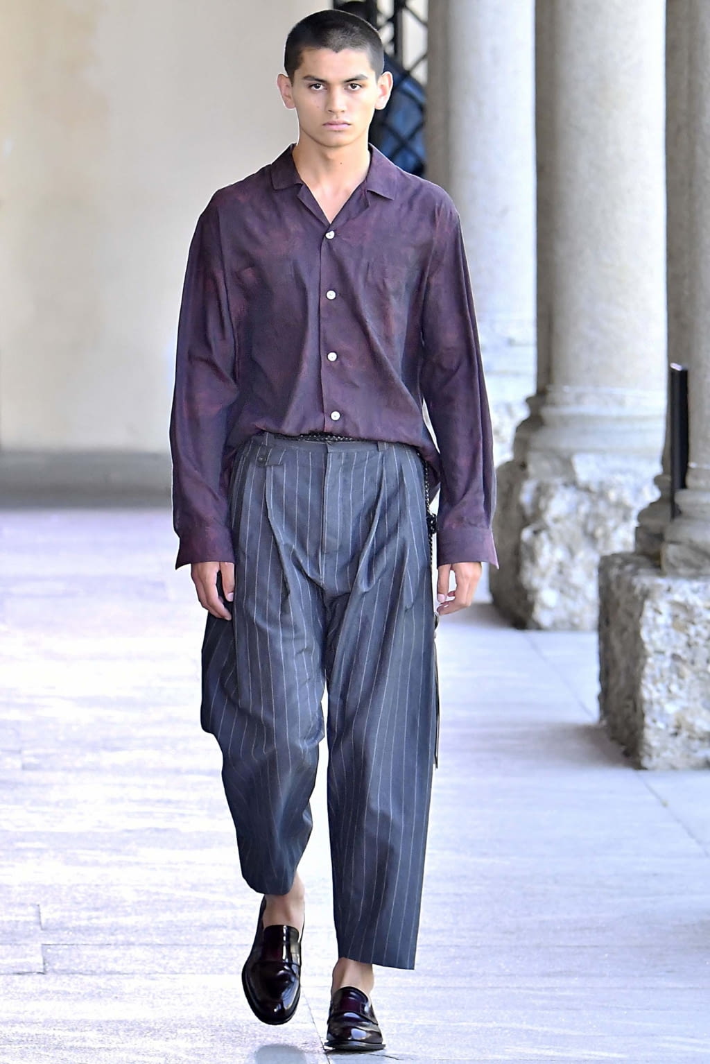 Fashion Week Milan Spring/Summer 2019 look 9 from the Pal Zileri collection menswear
