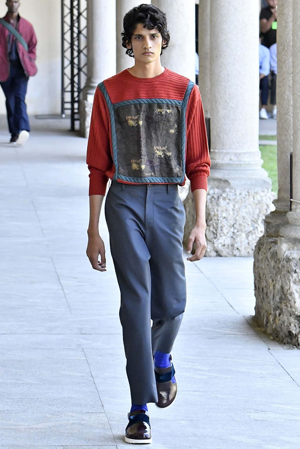 Fashion Week Milan Spring/Summer 2019 look 18 from the Pal Zileri collection menswear