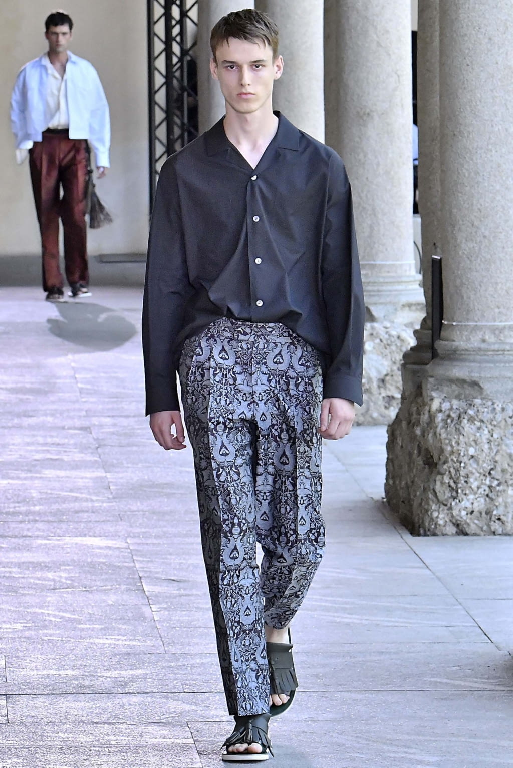 Fashion Week Milan Spring/Summer 2019 look 38 de la collection Pal Zileri menswear