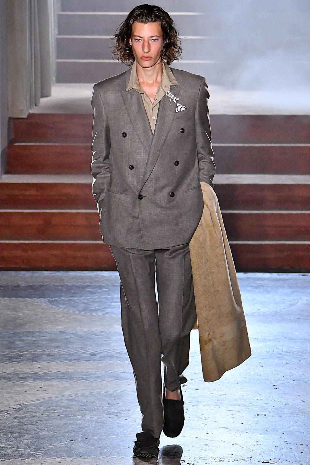 Fashion Week Milan Spring/Summer 2020 look 2 from the Pal Zileri collection 男装