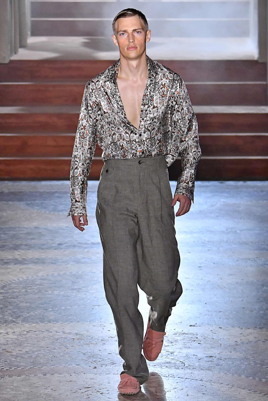 Fashion Week Milan Spring/Summer 2020 look 3 from the Pal Zileri collection menswear