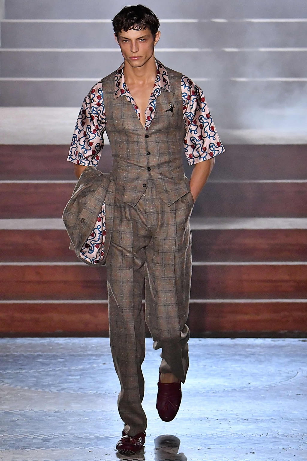 Fashion Week Milan Spring/Summer 2020 look 4 from the Pal Zileri collection menswear