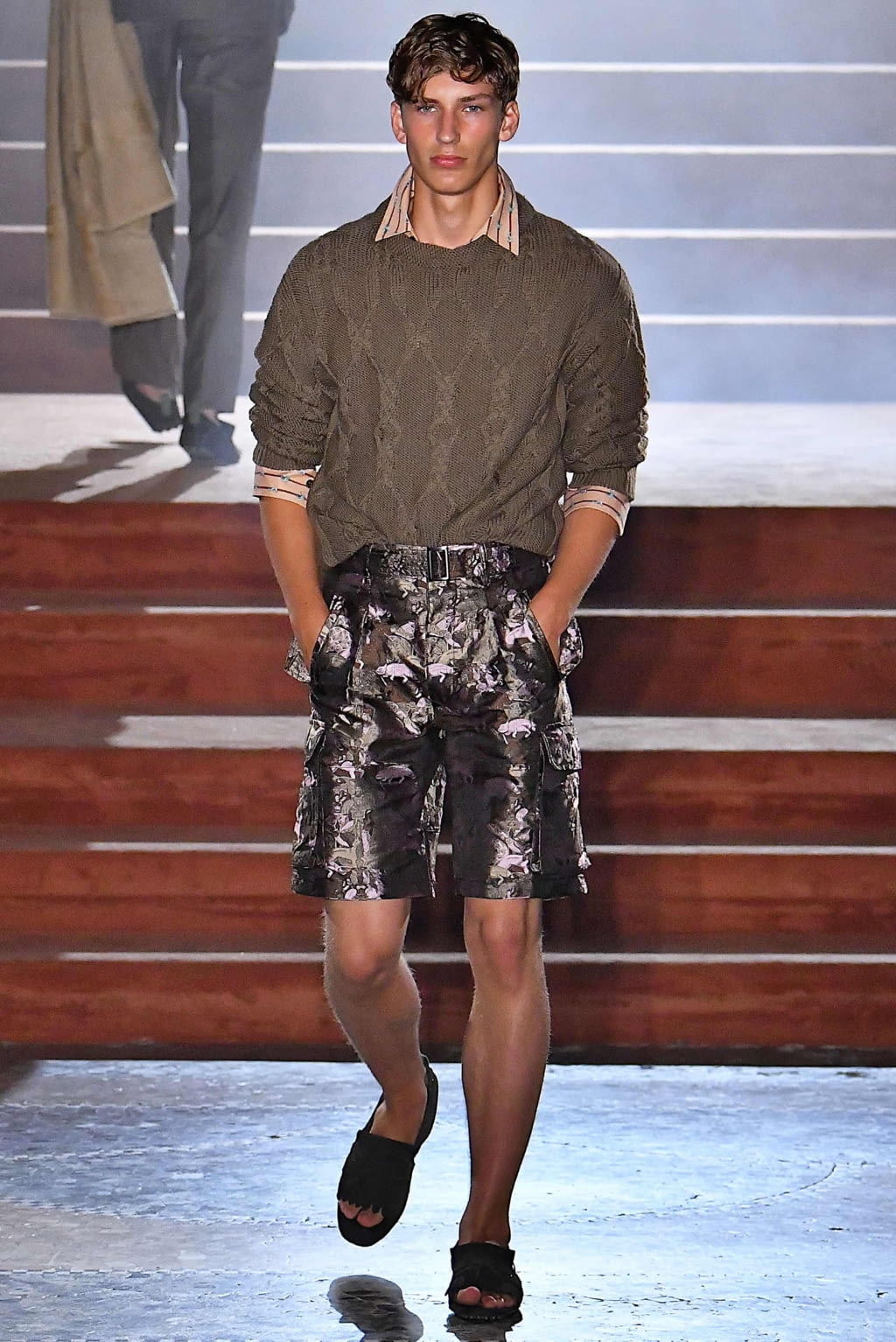 Fashion Week Milan Spring/Summer 2020 look 7 from the Pal Zileri collection menswear