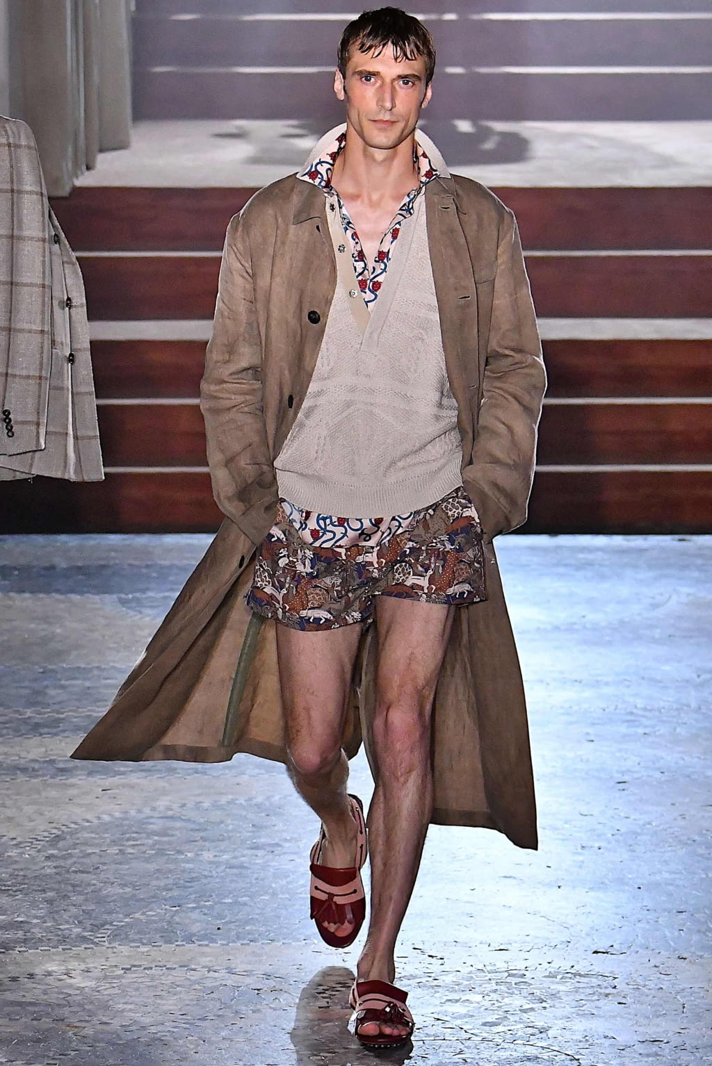 Fashion Week Milan Spring/Summer 2020 look 12 from the Pal Zileri collection menswear