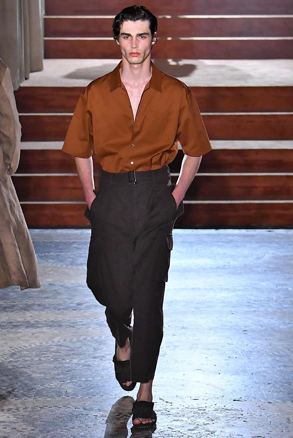 Fashion Week Milan Spring/Summer 2020 look 16 from the Pal Zileri collection menswear
