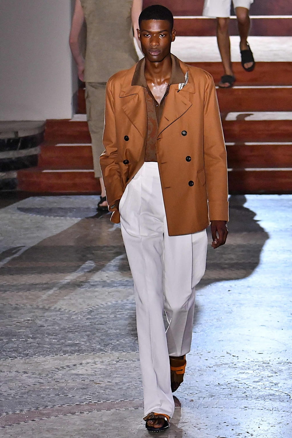 Fashion Week Milan Spring/Summer 2020 look 17 from the Pal Zileri collection menswear