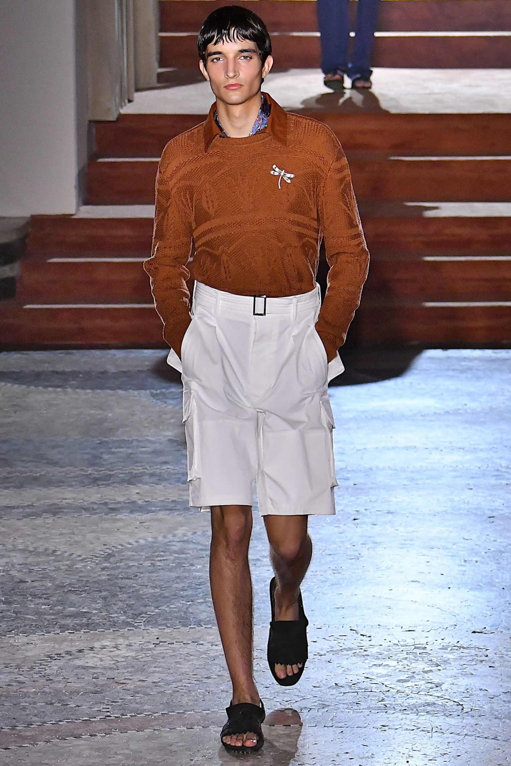 Fashion Week Milan Spring/Summer 2020 look 18 from the Pal Zileri collection menswear