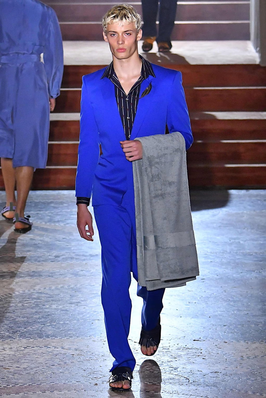 Fashion Week Milan Spring/Summer 2020 look 33 from the Pal Zileri collection menswear