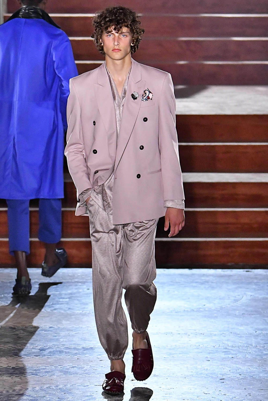 Fashion Week Milan Spring/Summer 2020 look 37 from the Pal Zileri collection menswear