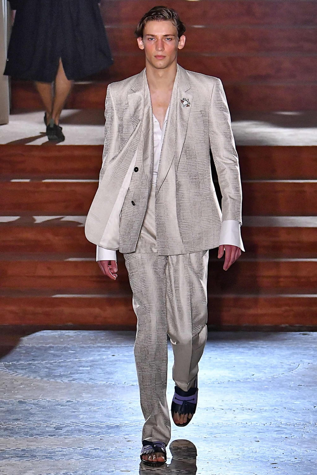 Fashion Week Milan Spring/Summer 2020 look 38 from the Pal Zileri collection menswear