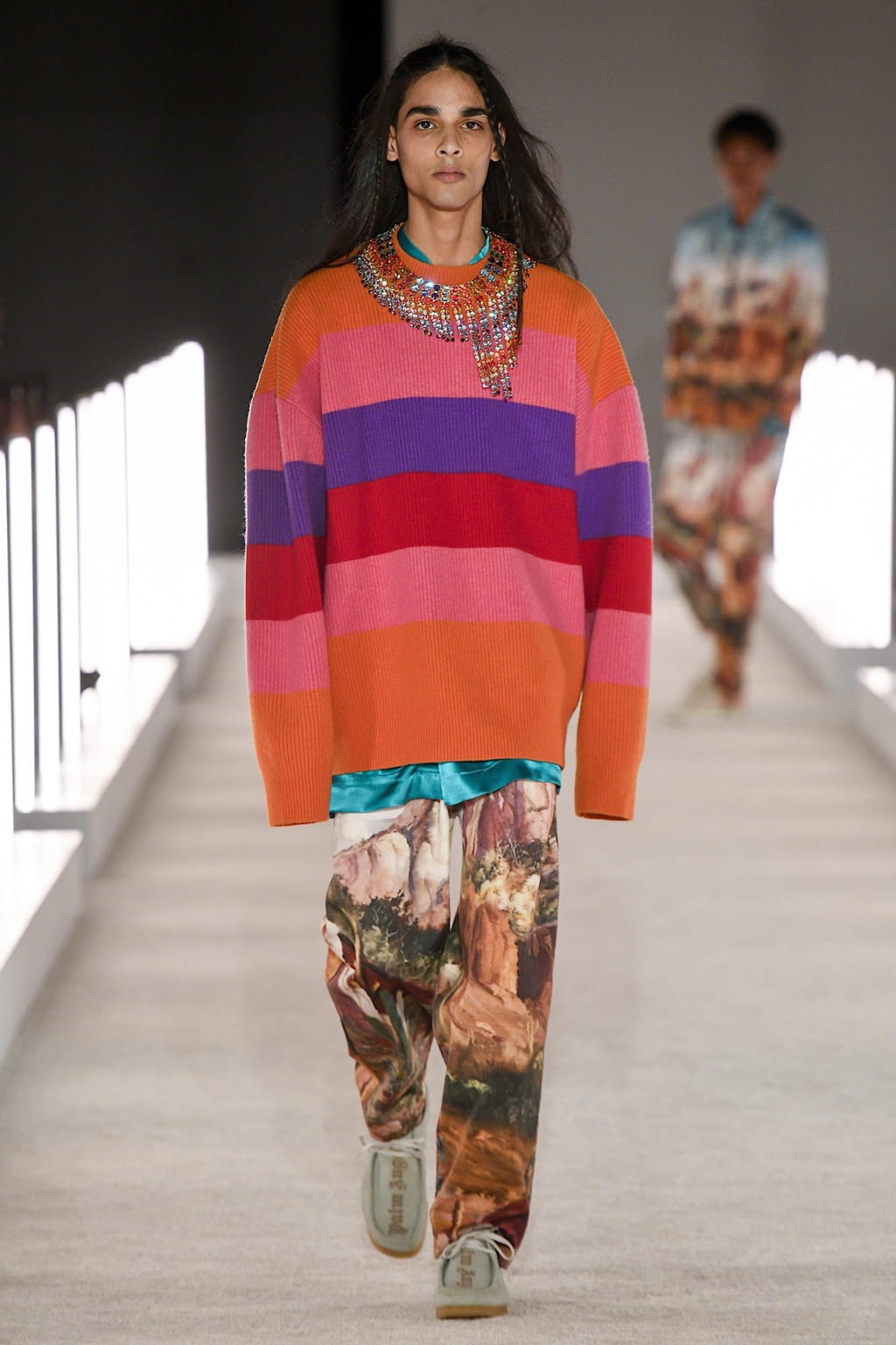 Fashion Week New York Fall/Winter 2020 look 5 de la collection Palm Angels womenswear
