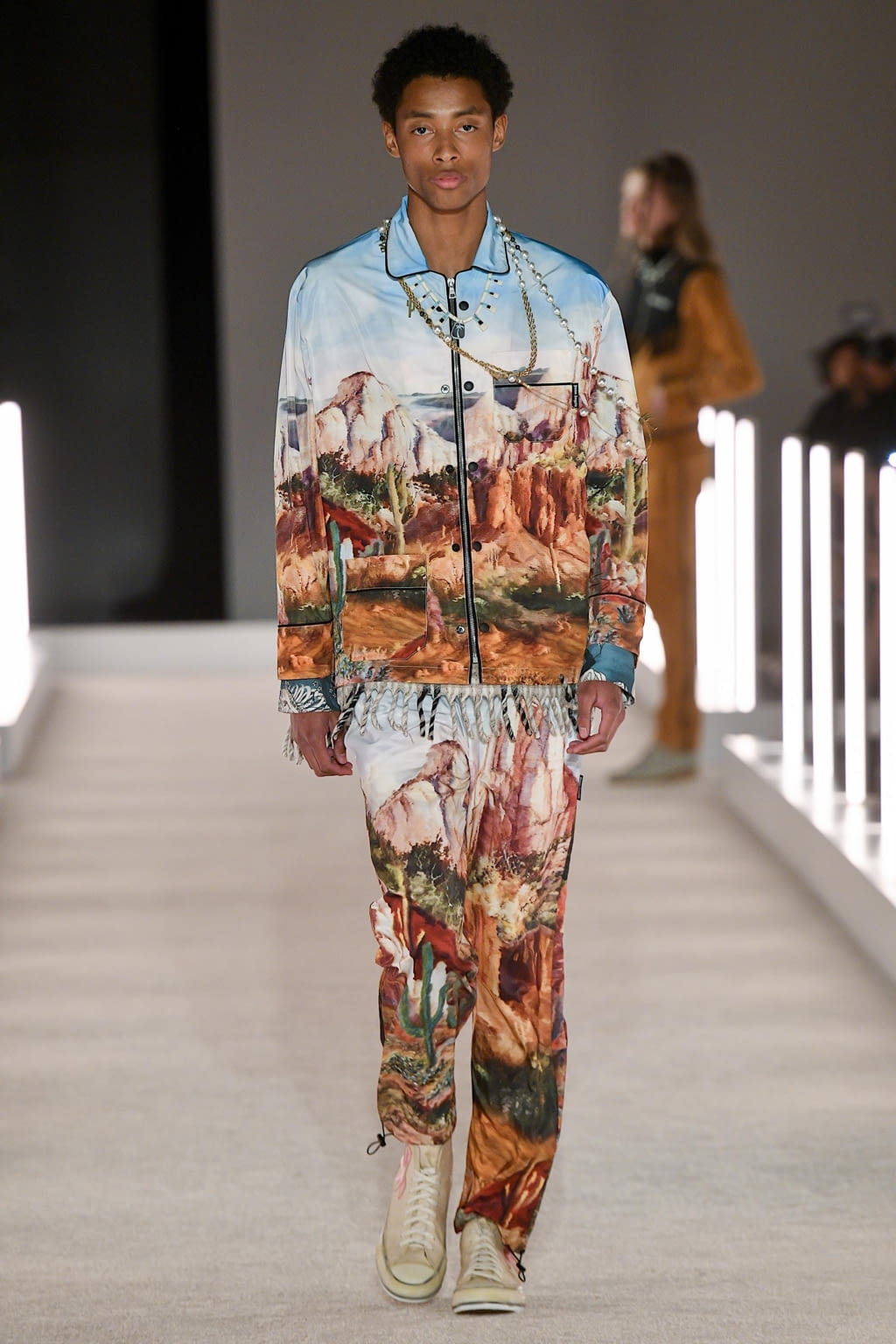 Fashion Week New York Fall/Winter 2020 look 6 from the Palm Angels collection womenswear