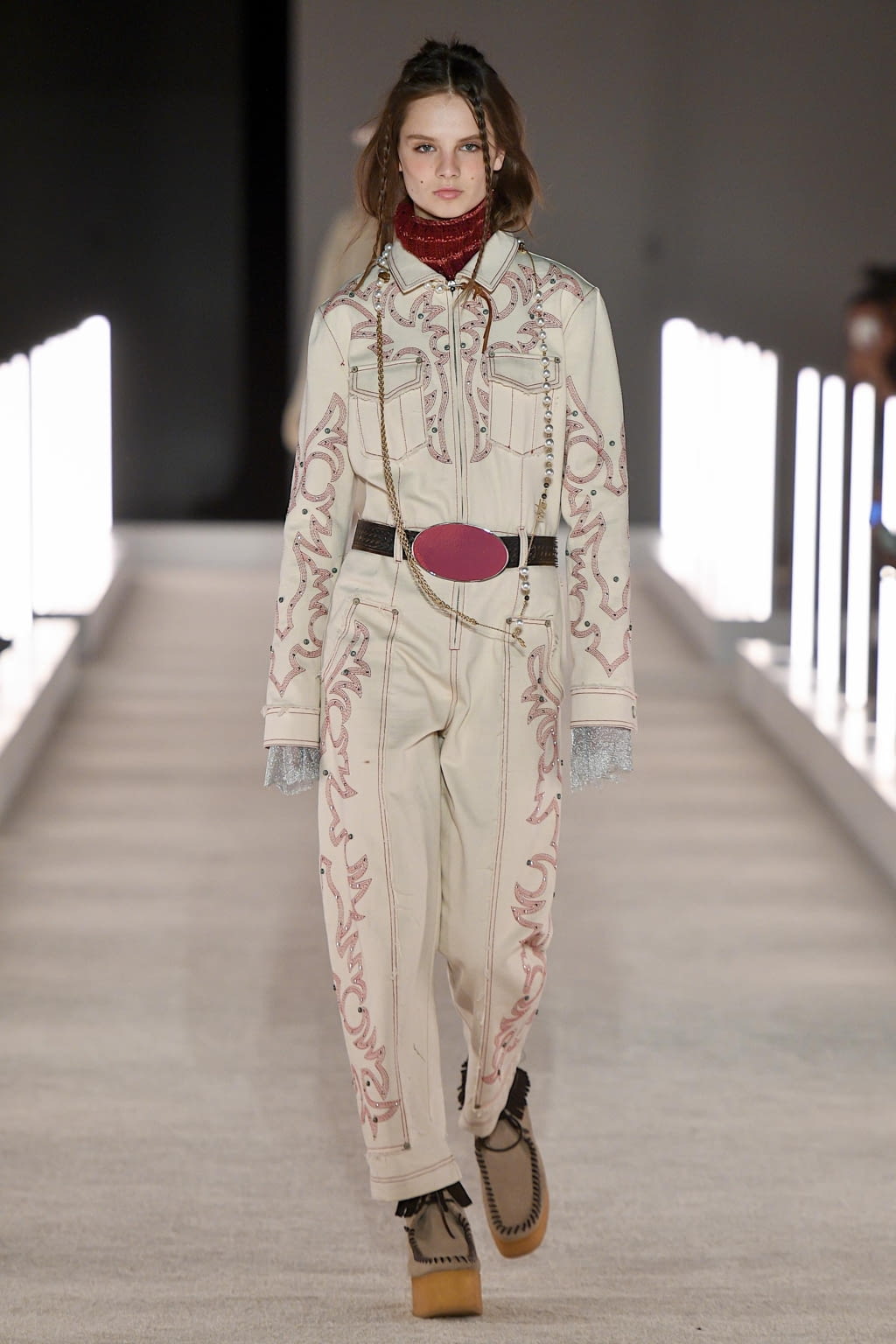 Fashion Week New York Fall/Winter 2020 look 20 de la collection Palm Angels womenswear