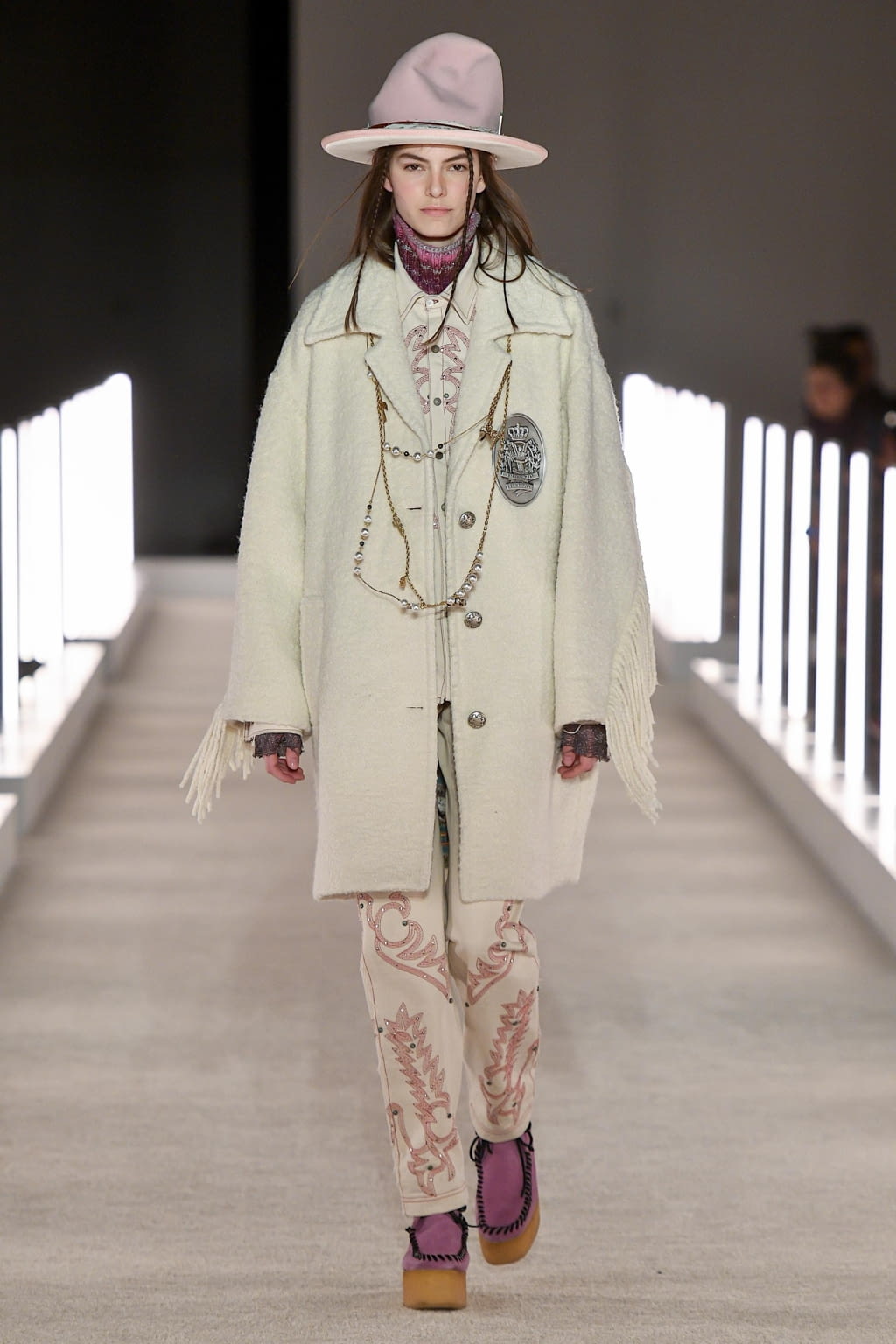 Fashion Week New York Fall/Winter 2020 look 21 de la collection Palm Angels womenswear