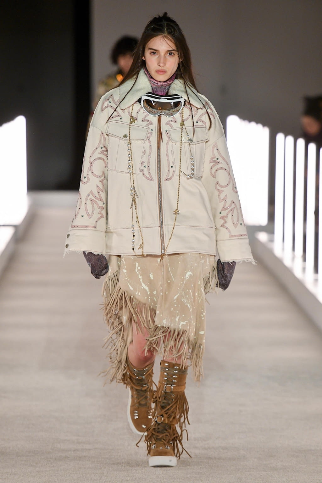 Fashion Week New York Fall/Winter 2020 look 22 de la collection Palm Angels womenswear