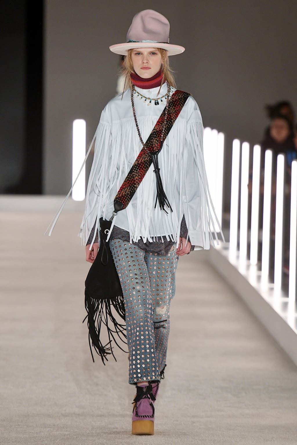 Fashion Week New York Fall/Winter 2020 look 44 from the Palm Angels collection womenswear