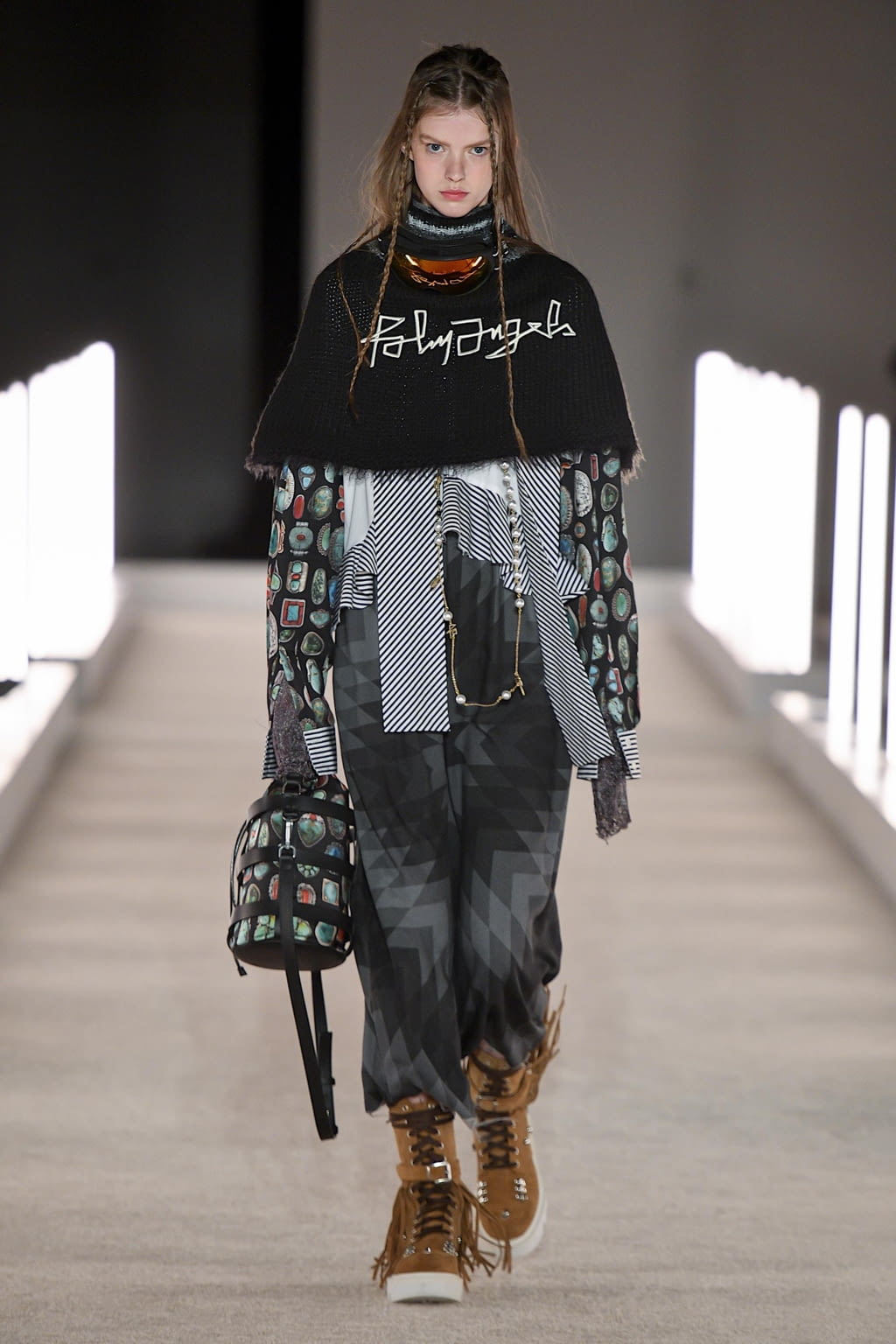 Fashion Week New York Fall/Winter 2020 look 48 from the Palm Angels collection womenswear