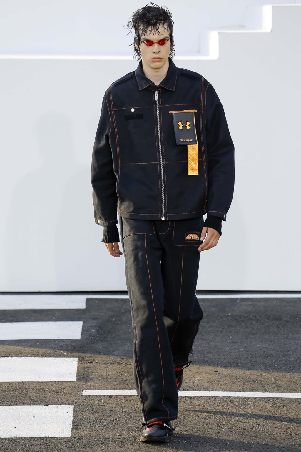 Fashion Week Milan Spring/Summer 2019 look 5 from the Palm Angels collection 男装