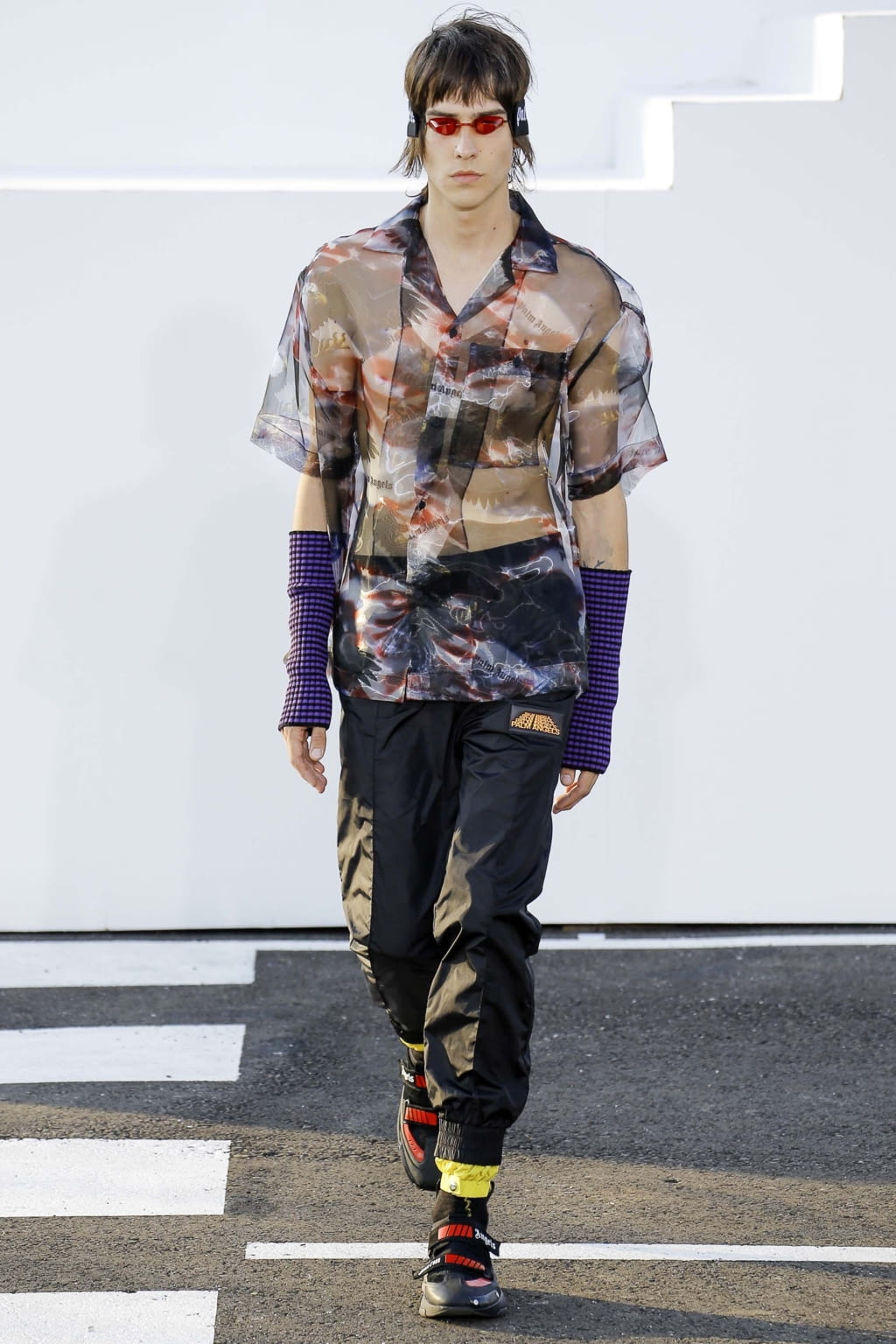 Fashion Week Milan Spring/Summer 2019 look 7 from the Palm Angels collection menswear