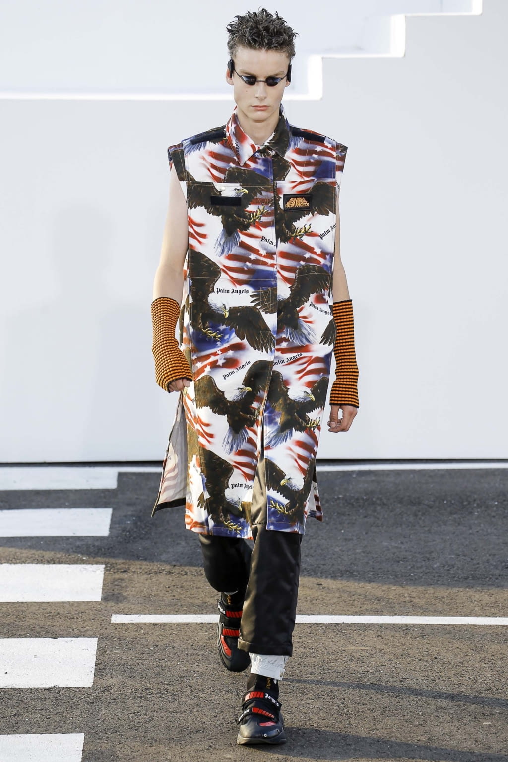 Fashion Week Milan Spring/Summer 2019 look 11 from the Palm Angels collection menswear