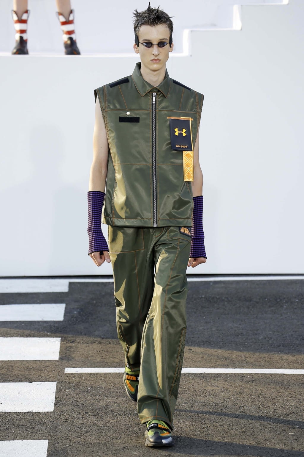 Fashion Week Milan Spring/Summer 2019 look 17 from the Palm Angels collection menswear